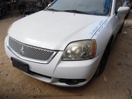 2012 MITSUBISHI GALANT ES WHITE 2.4 AT 203979